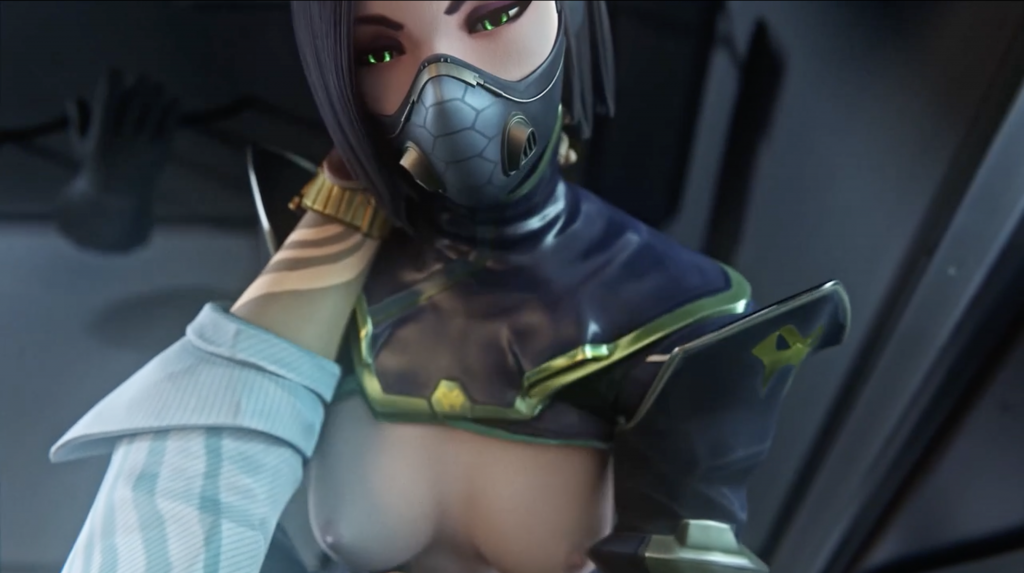 【3D巨乳】无畏契约:薇蝾×钱博尔秘密偷情 后入狂操呻吟高潮!